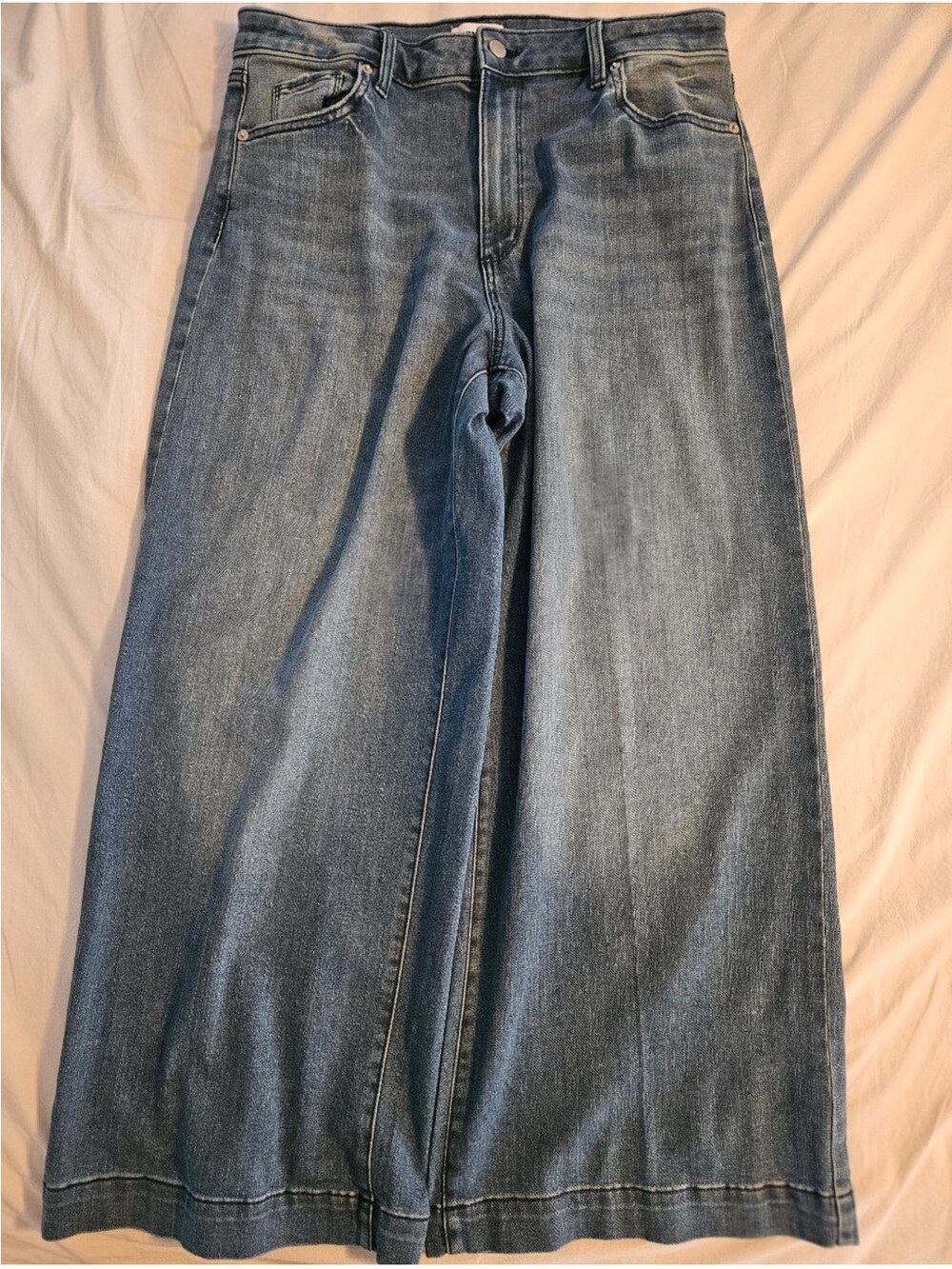 Like new Sonoma Wide-Leg Jeans in Light Blue Wash